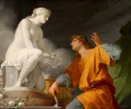 Pygmalion priant Vénus d'animer sa statue, Jean-Baptiste Regnault Pygmalion priant Vénus d'animer sa statue, Jean-Baptiste Regnault